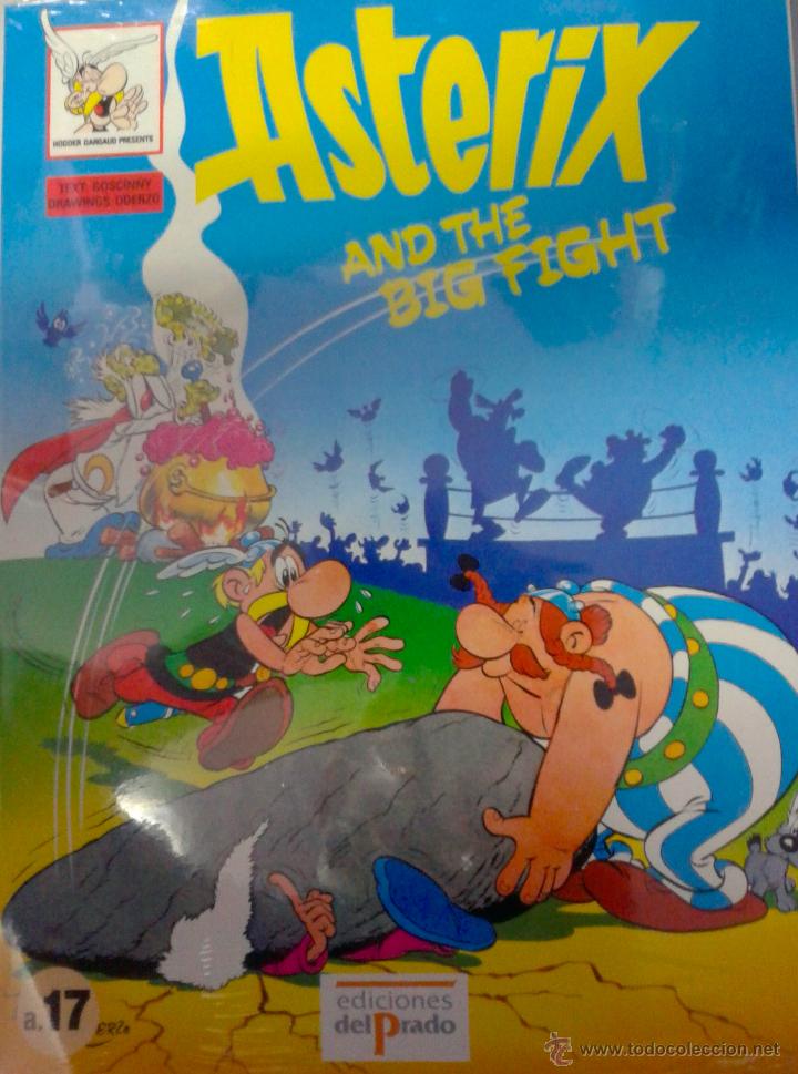C&oacute;mics: ASTERIX - AND THE BIG FIGHT - DE EDICIONES EL PRADO N&ordm;A17- STUDY COMICS- - Foto 1