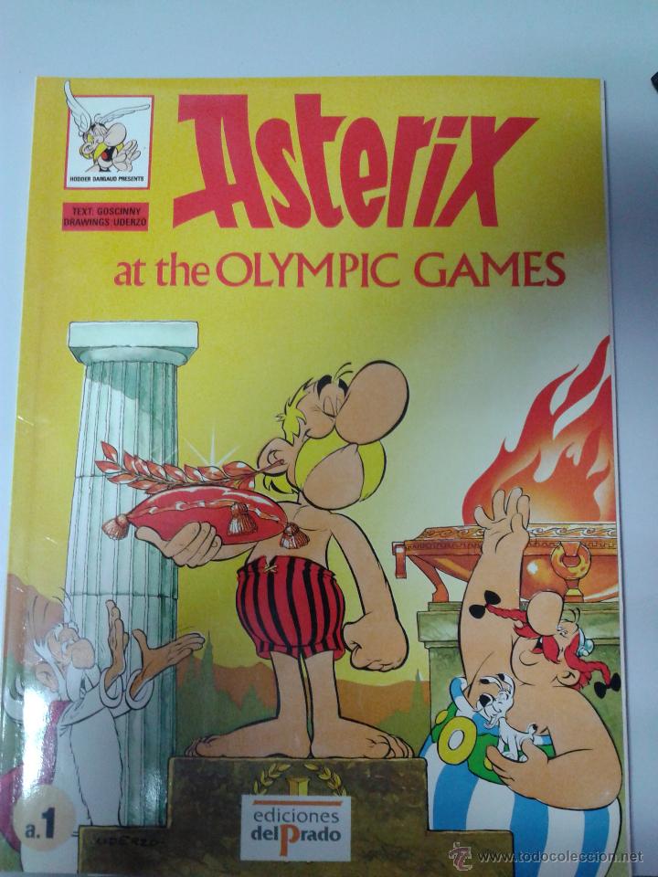 C&oacute;mics: ASTERIX - AT THE OLYMPIC GAMES - DE EDICIONES EL PRADO N&ordm; A1- STUDY COMICS- - Foto 1