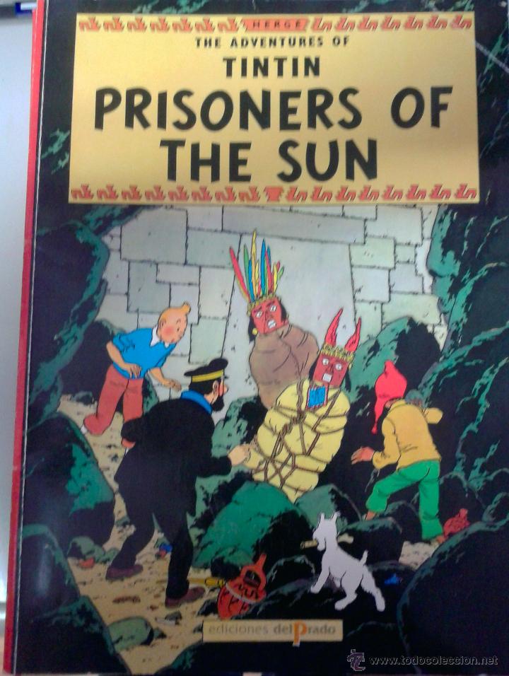 C&oacute;mics: TINTIN - PRISONNERS OF THE SUN- DE EDICIONES EL PRADO N&ordm; 2- STUDY COMICS- - Foto 1
