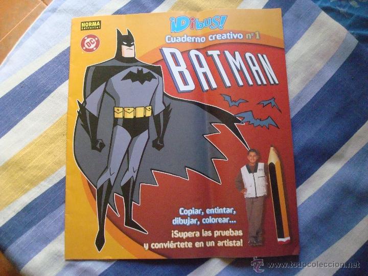 C&oacute;mics: dibus cuaderno creativo n 1 batman - Foto 1