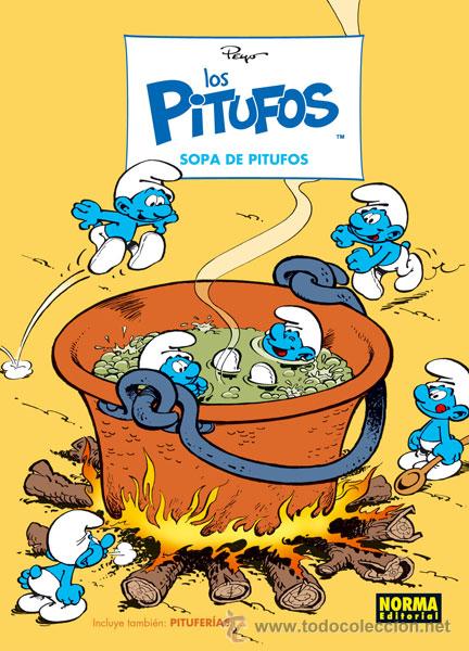 C&oacute;mics: C&oacute;mics. LOS PITUFOS 11. SOPA DE PITUFOS - Peyo/Y. Delporte (Carton&eacute;) - Foto 1