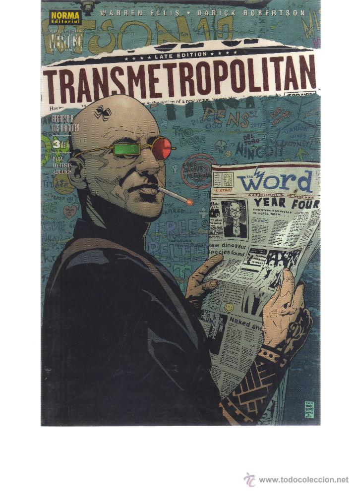 C&oacute;mics: Transmetropolitan N&ordm; 3 - CJ35 - Foto 1