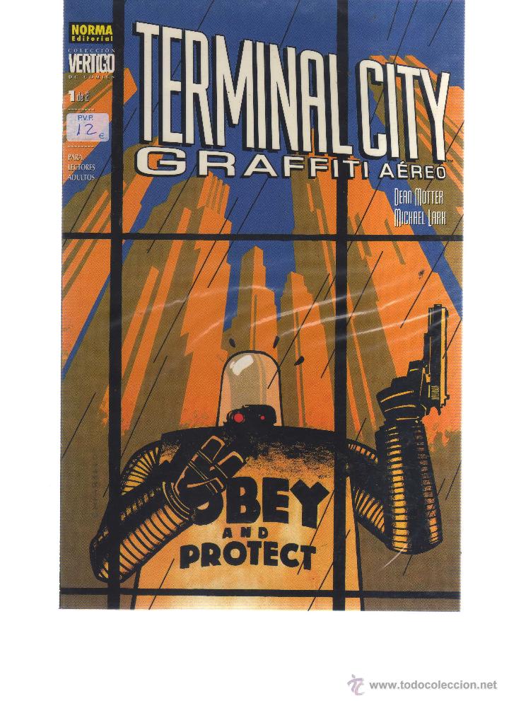 C&oacute;mics: Terminal City (Graffiti A&eacute;reo) 2 ejemplares - CJ41 - Foto 1