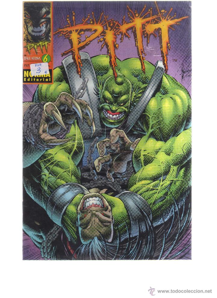 C&oacute;mics: Pitt de Dale Keown - N&uacute;mero 6 - CJ81 - Foto 1