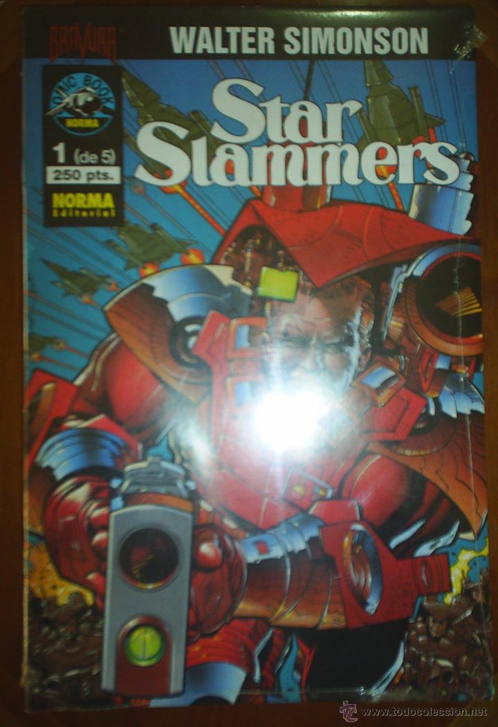 C&oacute;mics: star slammers n&ordm; 1 al 5 (coleccion completa) cj33 - Foto 1