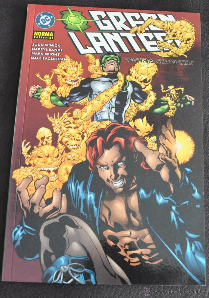 C&oacute;mics: green lantern mientras roma arde - Foto 1