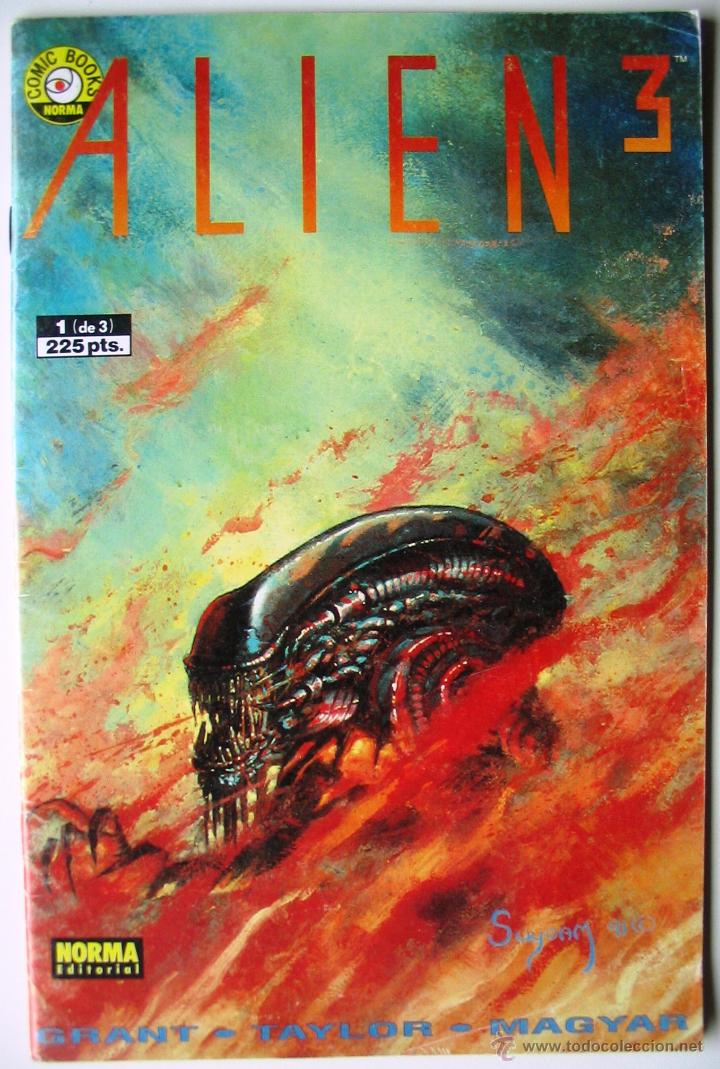 C&oacute;mics: Alien 3 - Grant - Taylor - Magyar - 1 (de 3) - comic books Norma - Foto 1
