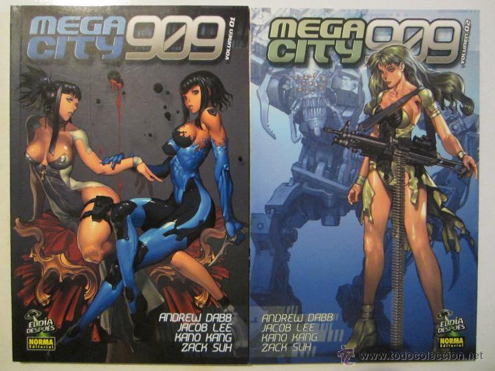 C&oacute;mics: MEGA CITY 909 TOMOS 1 y 2 - Foto 1