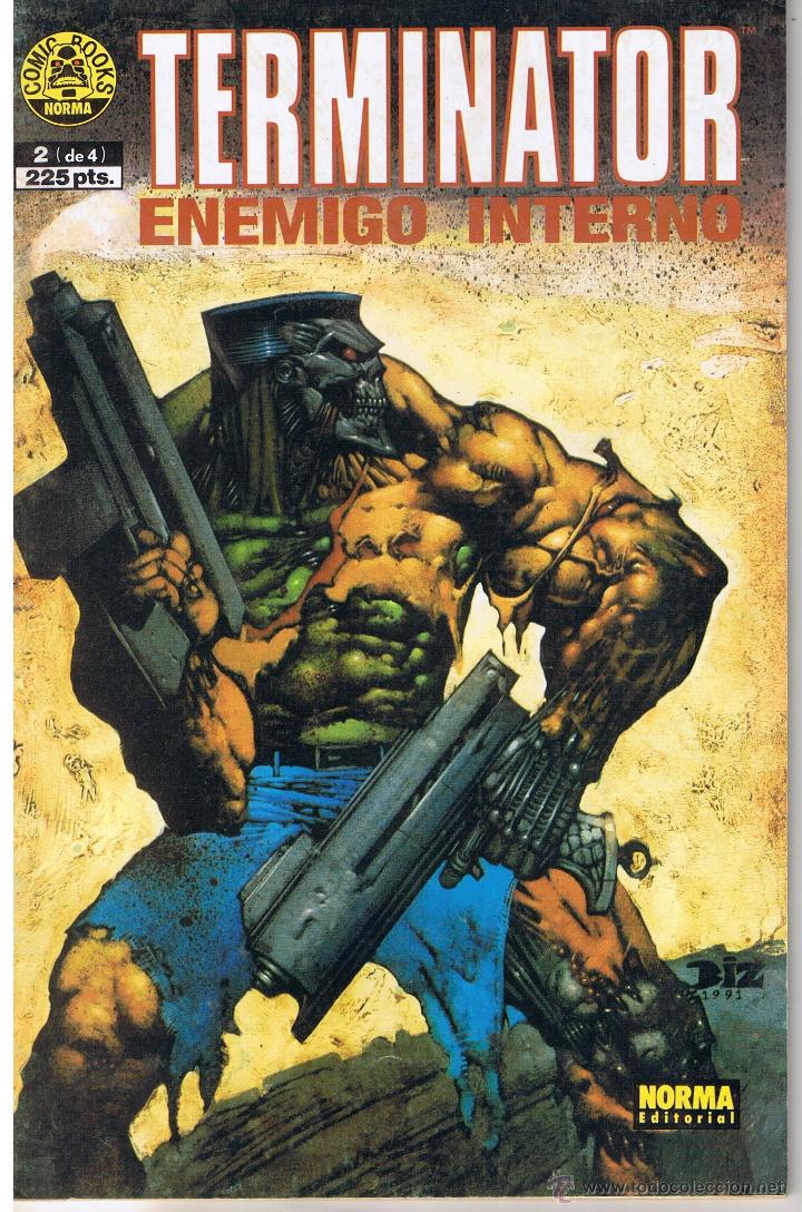 C&oacute;mics: TERMINATOR. ENEMIGO INTERNO. N&ordm; 2 (DE 4). NORMA (C/A12) - Foto 1
