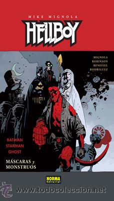 C&oacute;mics: C&oacute;mics. HELLBOY 14: M&Aacute;SCARAS Y MONSTRUOS - Mike Mignola (Carton&eacute;) - Foto 1