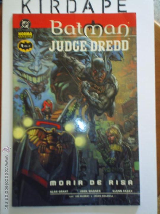 C&oacute;mics: batman. judge dredd morir de risa 2 tomos - Foto 1