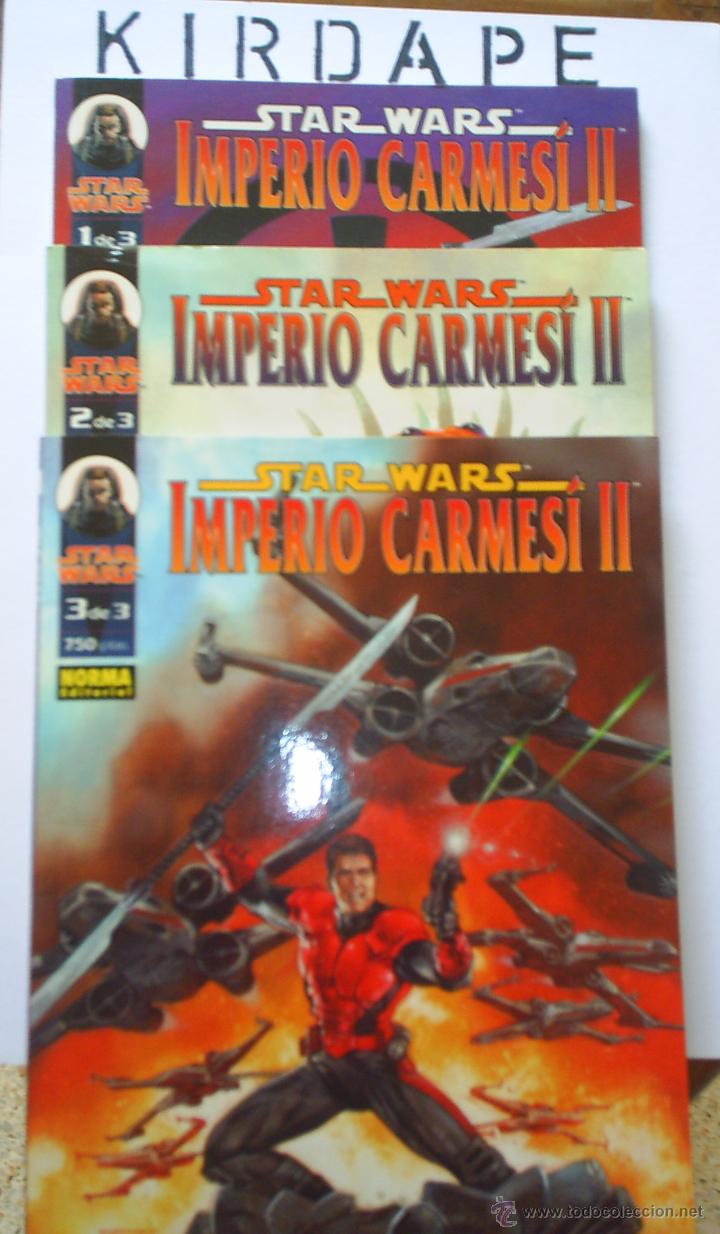 C&oacute;mics: star wars imperio carmes&iacute; II 3 n&uacute;meros coleccion completa - Foto 1