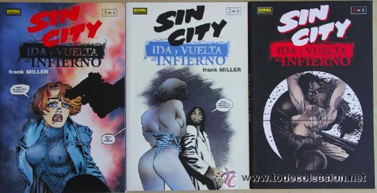 C&oacute;mics: SIN CITY IDA Y VUELTA AL INFIERNO COMPLETA 3 N&Uacute;MEROS - Foto 1