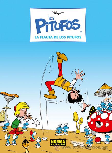 C&oacute;mics: C&oacute;mics. LOS PITUFOS 02. LA FLAUTA DE LOS PITUFOS - Peyo/Y. Delporte (Carton&eacute;) - Foto 1