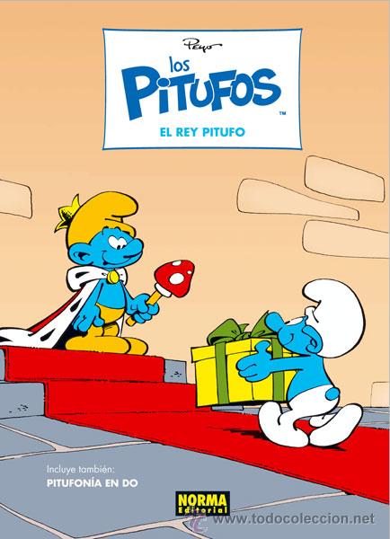 C&oacute;mics: C&oacute;mics. LOS PITUFOS 03. EL REY PITUFO - Peyo/Y. Delporte (Carton&eacute;) - Foto 1