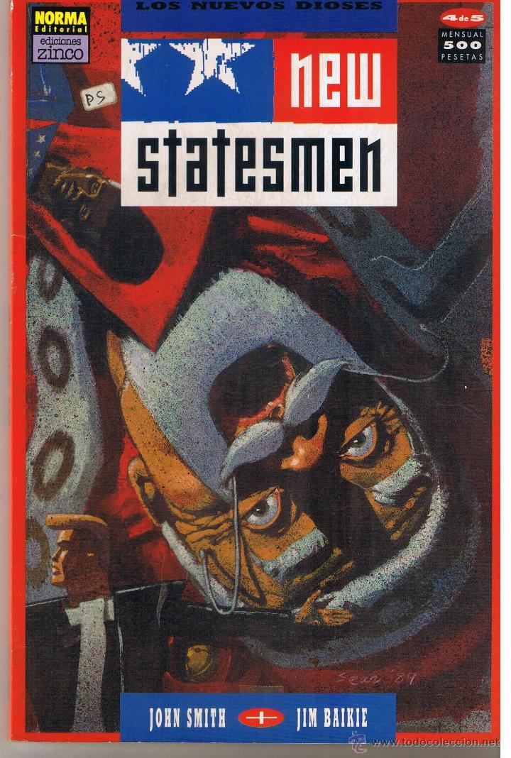 C&oacute;mics: NEW STATESMEN. N&ordm; 4 (DE 5). NORMA (C/A12) - Foto 1