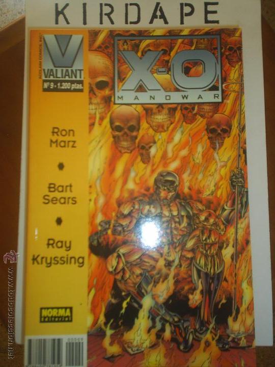 C&oacute;mics: X-0 manowar. n&uacute;meros 0 al 9, colecci&oacute;n completa cj31 - Foto 1