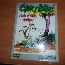 Cómics: CALVIN Y HOBBES Nº 2 ¡ESTO ES VIDA, HOBBES! NORMA EDITORIAL 1994. Lote 45251588