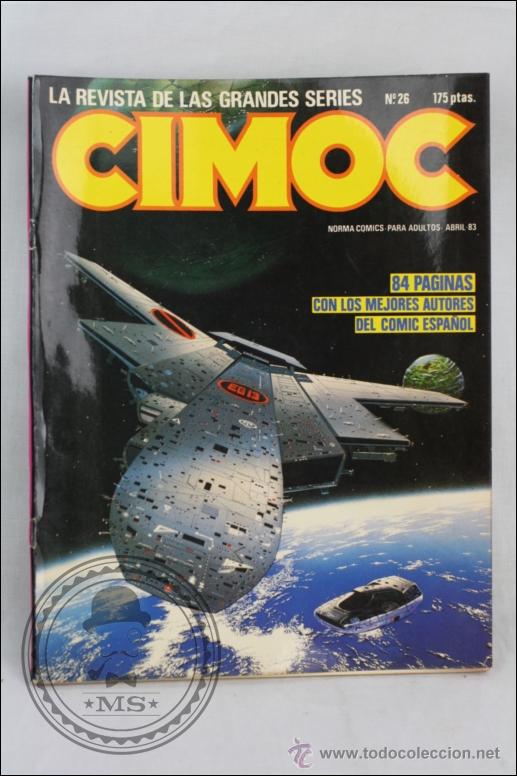 C&oacute;mics: C&oacute;mic Cimoc - N&uacute;mero 26 - Edita Norma Comics - A&ntilde;o 1983 - Foto 1