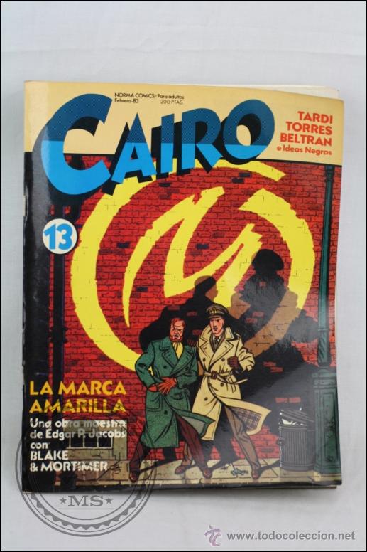 C&oacute;mics: C&oacute;mic Cairo - N&uacute;mero 13 - Edita Norma Comics - A&ntilde;o 1983 - Foto 1