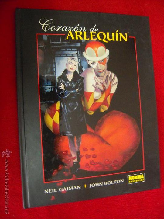 C&oacute;mics: CORAZON DE ARLEQUIN - GAIMAN & BOLTON - CARTONE - Foto 1