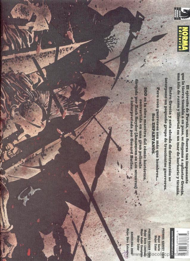 C&oacute;mics: 300. FRANK MILLER Y LYNN VARLEY. 9&ordf; EDICI&Oacute;N 2010. - Foto 2