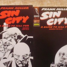 Cómics: SIN CITY, MORIRÍA POR ELLA (A DAME TO KILL FOR), NÚMEROS 3 Y 4 DE 6, NORMA EDITORIAL, LEGEND, 1994. Lote 46984386