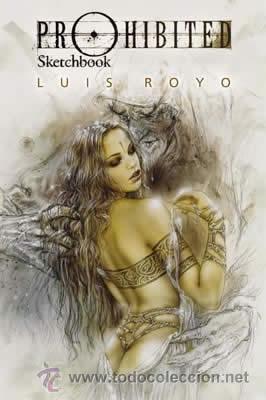 C&oacute;mics: C&oacute;mics. PROHIBITED SKETCHBOOK + COFRE - Luis Royo (Carton&eacute;) - Foto 1