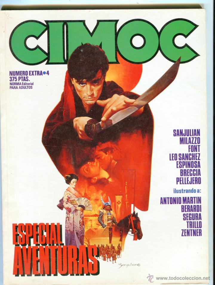 C&oacute;mics: CIMOC N&ordm; 4 EXTRA BUEN ESTADO - Foto 1