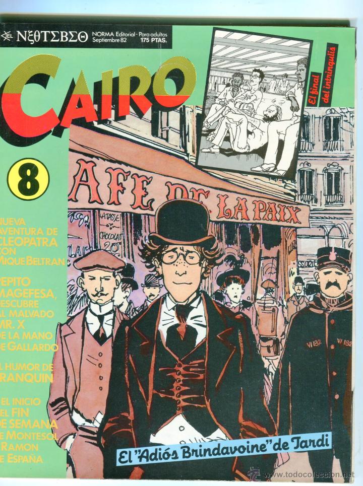 C&oacute;mics: CAIRO N&ordm; 8 A&Ntilde;O 1982 BUEN ESTADO - Foto 1