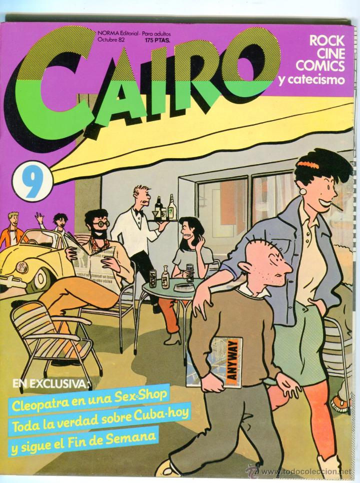 C&oacute;mics: CAIRO N&ordm; 9 A&Ntilde;O 1982 BUEN ESTADO - Foto 1