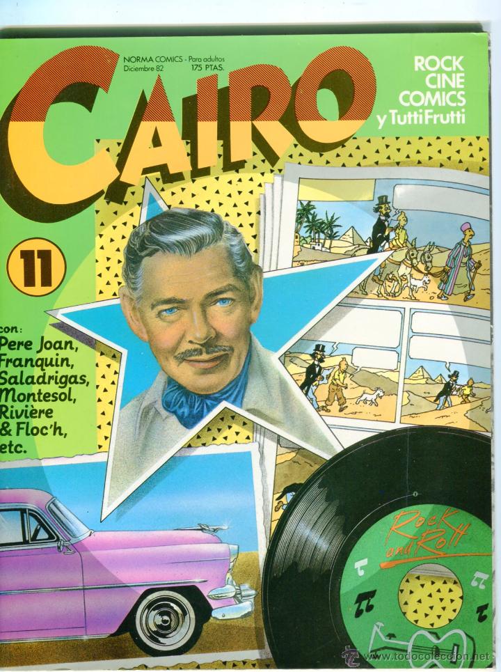 C&oacute;mics: CAIRO N&ordm; 11 A&Ntilde;O 1982 BUEN ESTADO - Foto 1