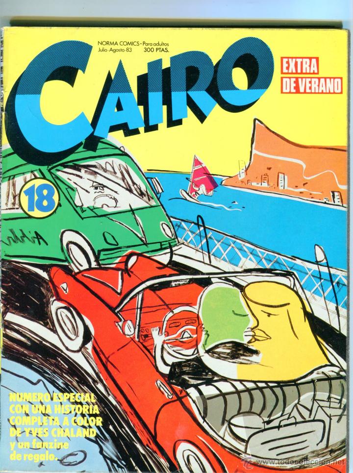 C&oacute;mics: CAIRO N&ordm; 18 EXTRA DE VERANO A&Ntilde;O 1983 BUEN ESTADO - Foto 1
