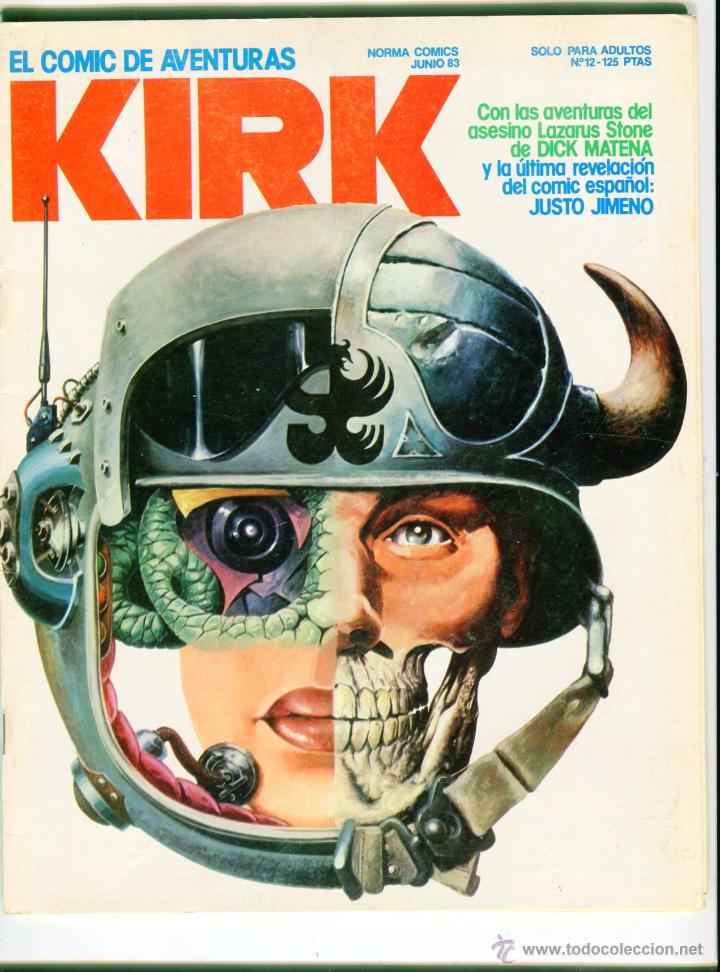 C&oacute;mics: KIRK N&ordm; 12 JUNIO 1983 BUEN ESTADO - Foto 1