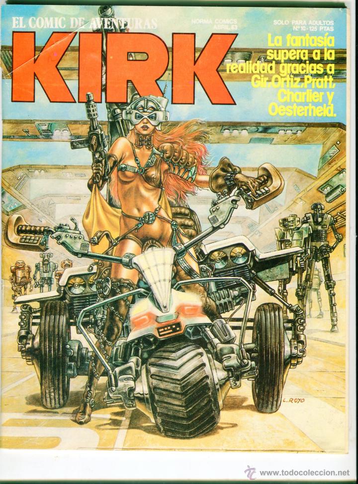 C&oacute;mics: KIRK N&ordm; 10 ABRIL 1983 BUEN ESTADO - Foto 1