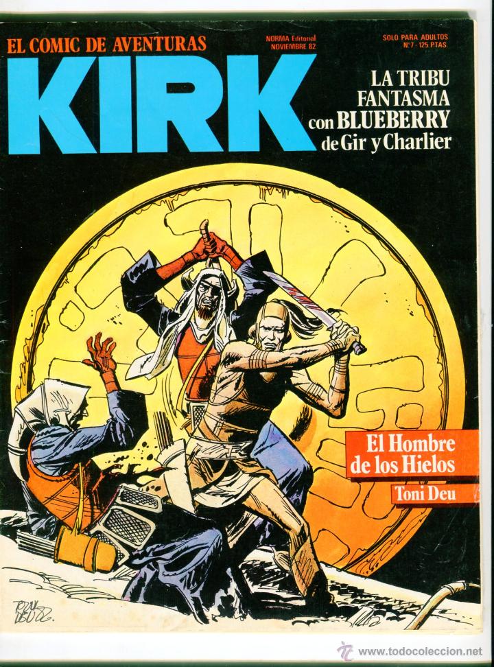 C&oacute;mics: KIRK N&ordm; 7 ENERO 1983 BUEN ESTADO - Foto 1