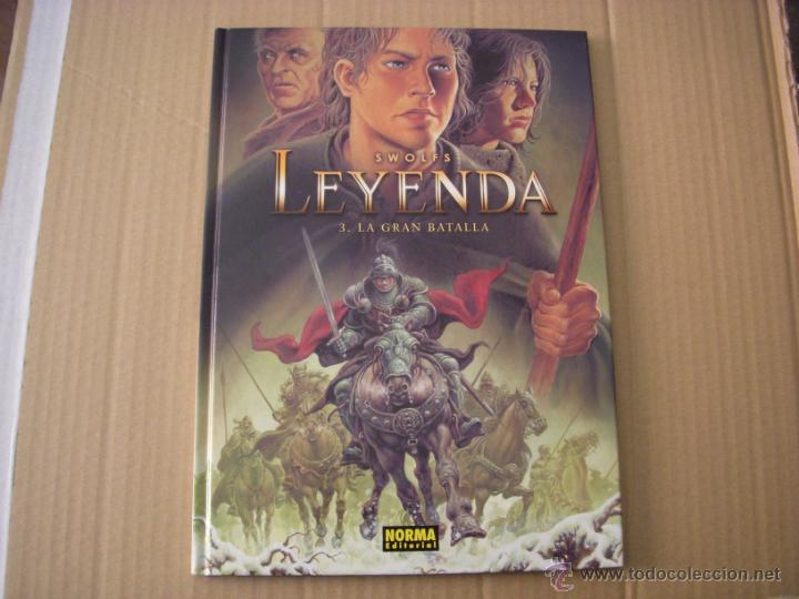 C&oacute;mics: LEYENDA, 3.LA GRAN BATALLA, EDITORIAL NORMA, NUEVO - Foto 1