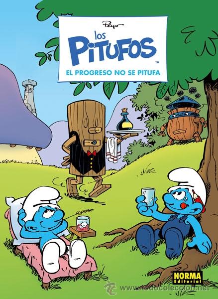 C&oacute;mics: C&oacute;mics. LOS PITUFOS 22. EL PROGRESO NO SE PITUFA - Estudio Peyo (Carton&eacute;) - Foto 1