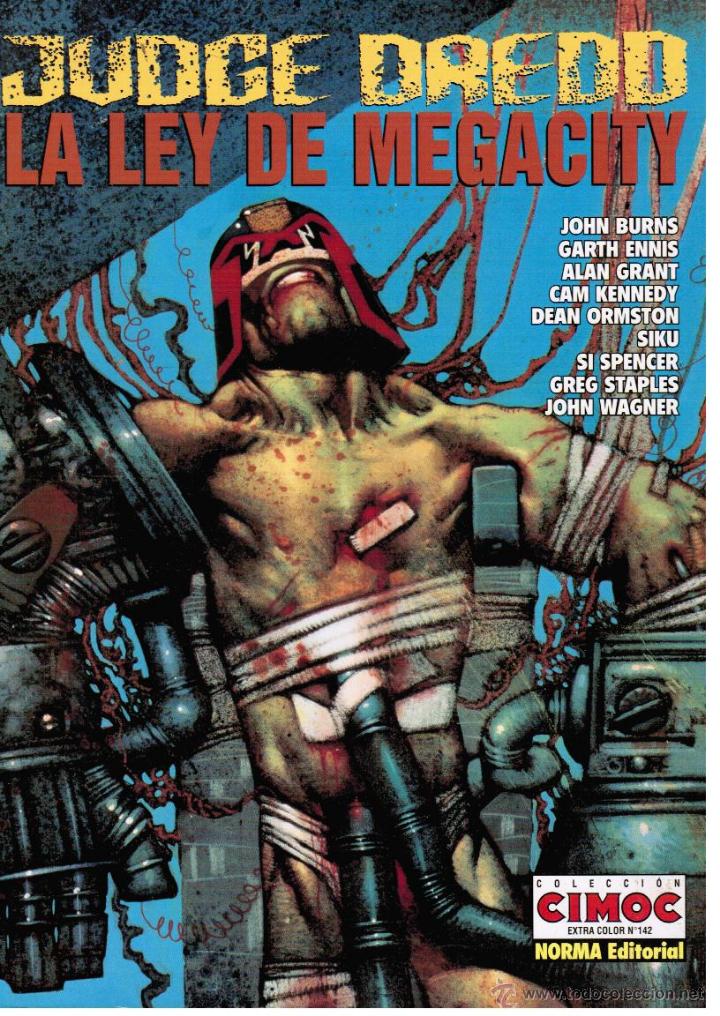 C&oacute;mics: JUDGE DREDD - LA LEY DE MEGACITY (2) - COLECCION CIMOC 149 - NORMA - Foto 1