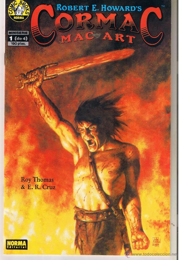 C&oacute;mics: CORMAC MAC ART. N&ordm; 1. NORMA EDITORIAL. (RF.MA). (C/33) - Foto 1
