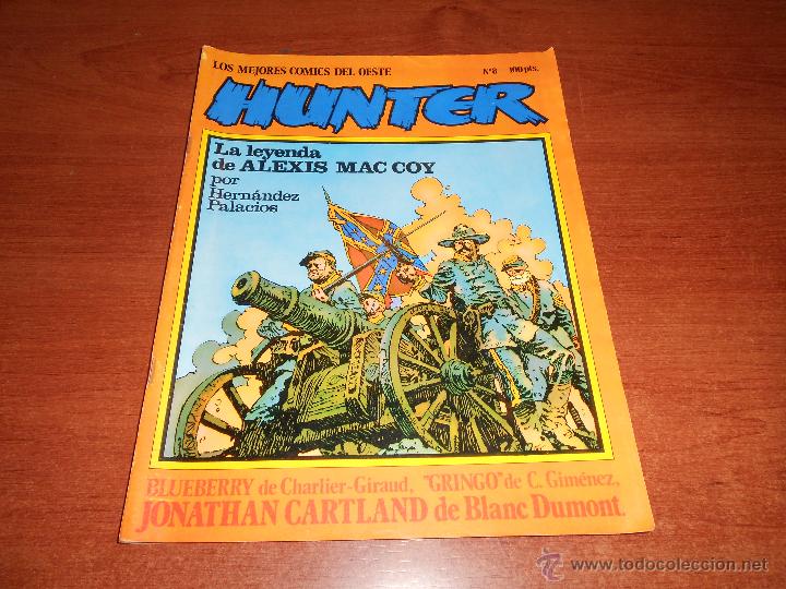 C&oacute;mics: COMIC HUNTER N&ordm; 8, CON MAC COY, BLUEBERRY, GRINGO Y JONATHAN CARTLAND - Foto 1