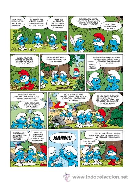C&oacute;mics: C&oacute;mics. LOS PITUFOS 33. LOS PITUFOS Y EL AMOR BRUJO - Estudio Peyo (Carton&eacute;) - Foto 2