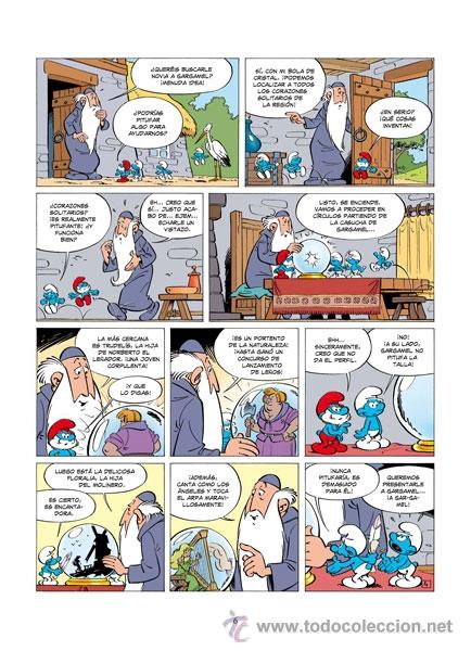 C&oacute;mics: C&oacute;mics. LOS PITUFOS 33. LOS PITUFOS Y EL AMOR BRUJO - Estudio Peyo (Carton&eacute;) - Foto 3