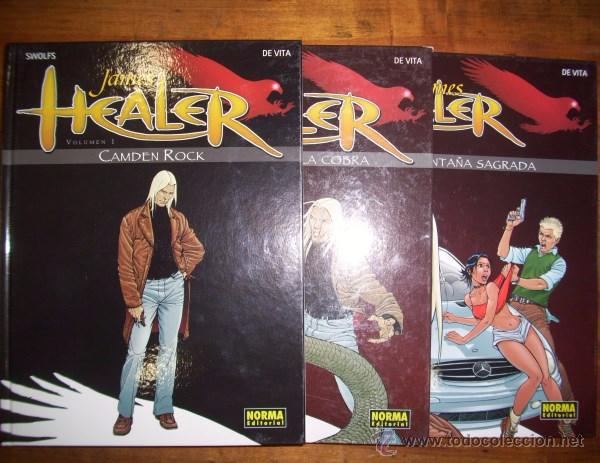 C&oacute;mics: JAMES HEALER. [COMPLETA: 3 VOL.] / Swolfs, De Vita - Foto 1