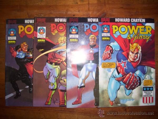 C&oacute;mics: POWER & GLORY. [COMPLETA: 4 VOL.] / Howard Chaykin - Foto 1
