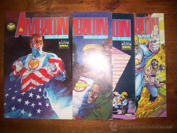 C&oacute;mics: AMERICAN : Perdido en Am&eacute;rica. [COMPLETA: 4 VOL.] - Foto 1