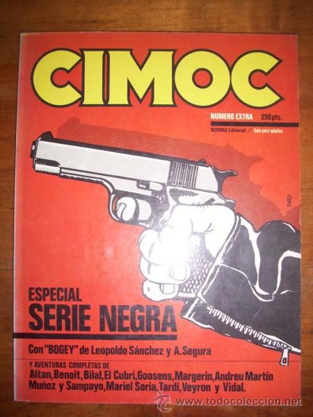 C&oacute;mics: CIMOC. ESPECIAL SERIE NEGRA. [N&Uacute;MERO EXTRA] - Foto 1