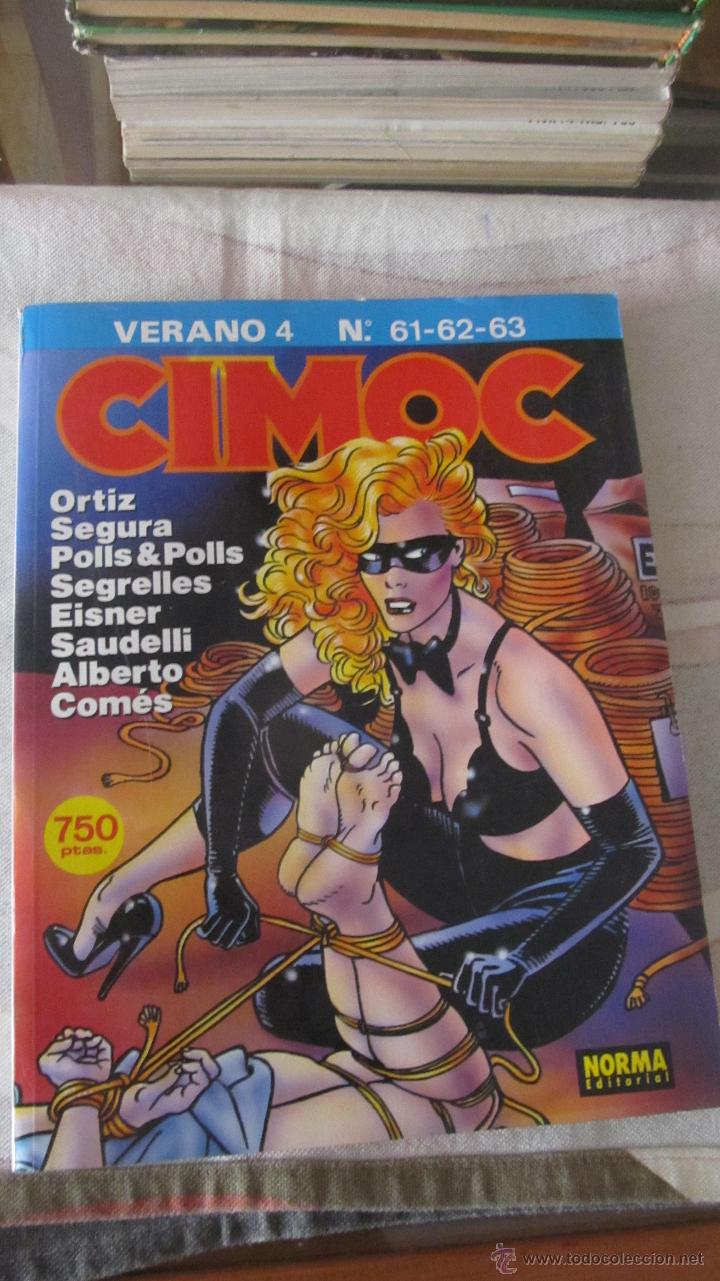 C&oacute;mics: RETAPADO CIMOC PRIMAVERA 4 NUMEROS 61 62 63 - Foto 1