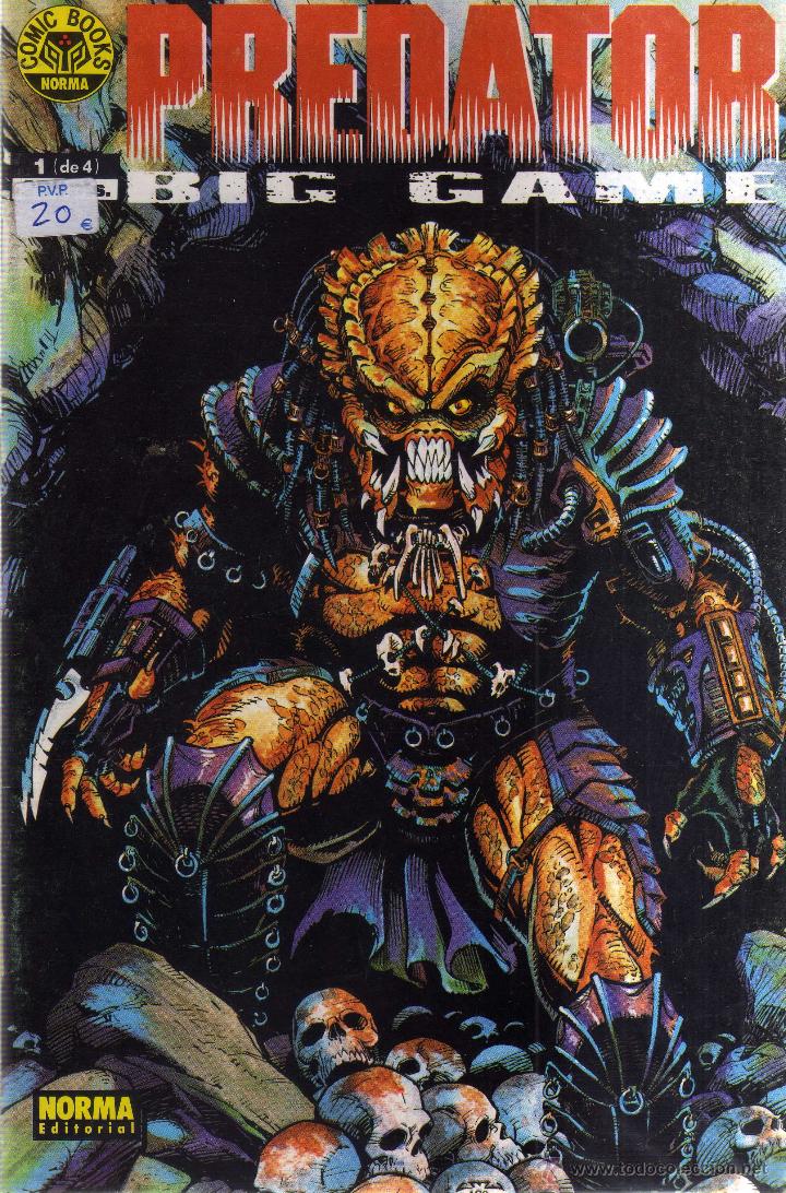C&oacute;mics: Predator Completa 4 N&uacute;meros Big game - Foto 1