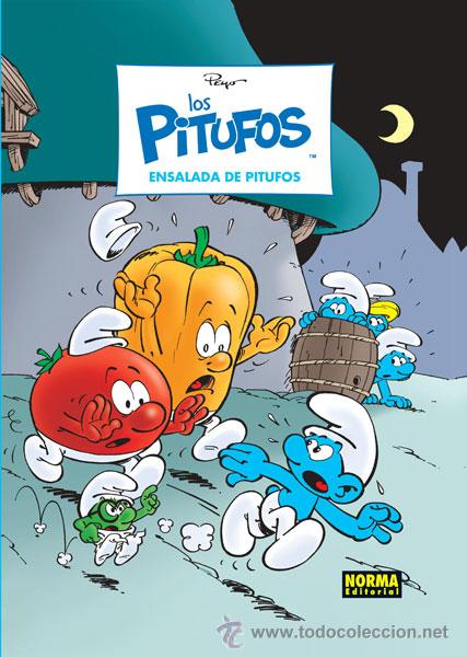 C&oacute;mics: C&oacute;mics. LOS PITUFOS 25. Ensalada de pitufos - Estudio Peyo (Carton&eacute;) - Foto 1
